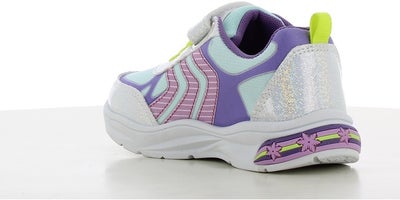 Disney Frozen Blinkende Sneakers, White/Light Blue