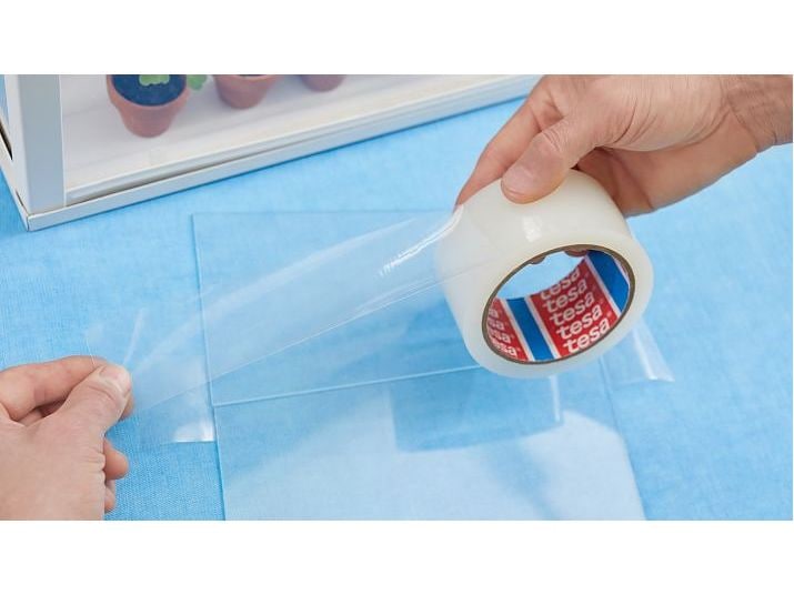 tesa Isolierband Extra Power transparent, 10m x 50 mm Transparentes Reparaturband