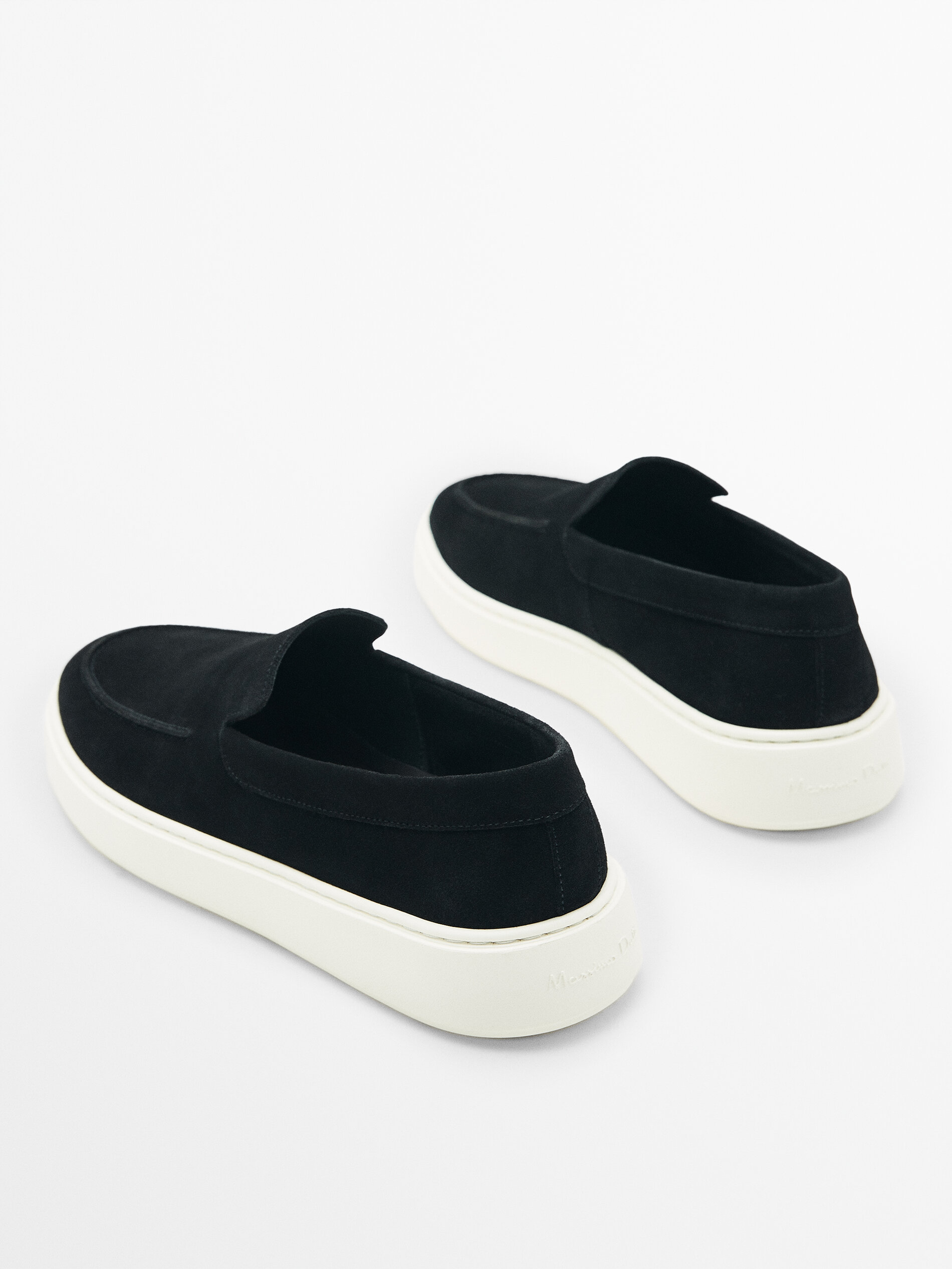 Mocasín soft serraje marinho - AZUL