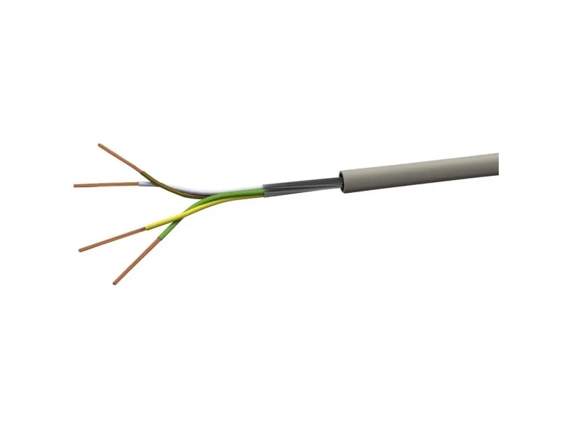 VOKA Kabelwerk LiYY Styreledning 10 x 0.25 mm² Grå (RAL 7001) LIYY10X025 100 m