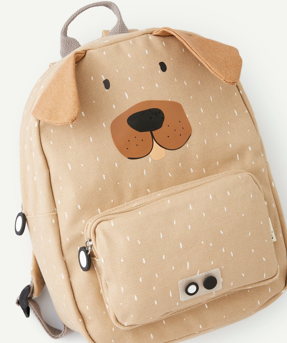 TRIXIESAC À DOS ENFANT BEIGE CHIEN
