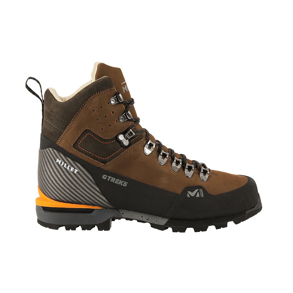 Millet G TREK 5 LEATHER - Chaussures trekking Homme leather brown