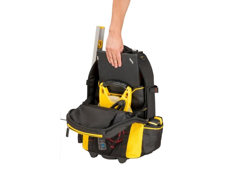 Stanley Werkzeugrucksack Trolley Werkzeugrucksack mit Rollen und Teleskopgriff