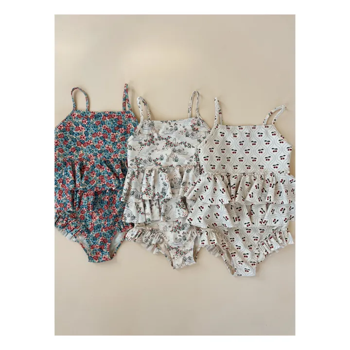 Konges Sløjd Maillot 1 Pièce Manuca Fibres Recyclées | Ecru