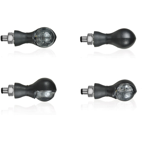 Chaft - Clignotants LED Ball Noir / Fumé
