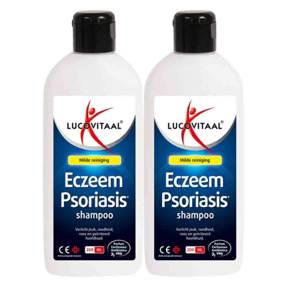 2x Lucovitaal Eczeem Psoriasis shampoo200 ml