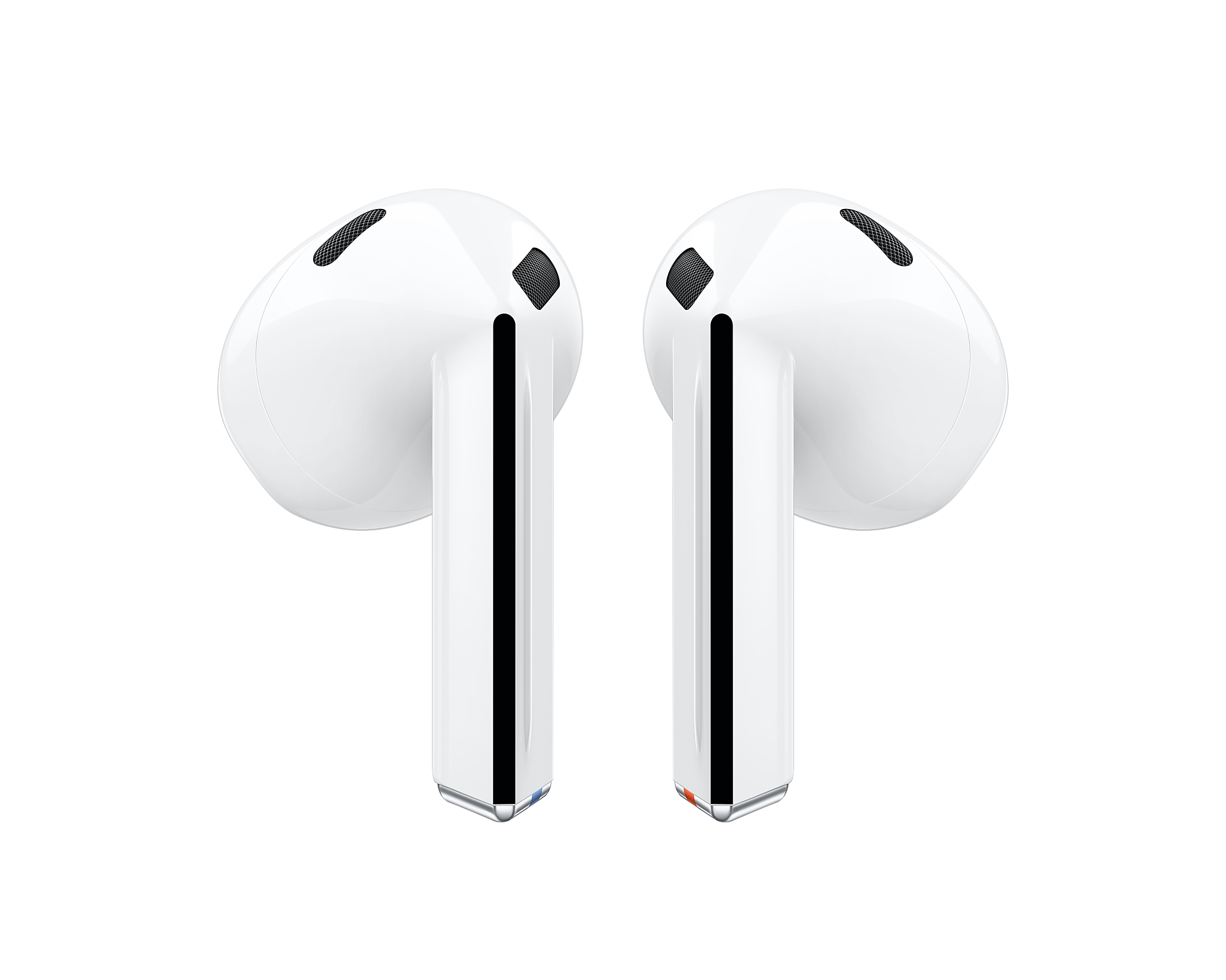 Galaxy Buds3 ANC Wireless Bluetooth Kopfhörer Headset mit 360° Audio   Qi Lade Case (SM-R530NZWAEUC) - Weiss