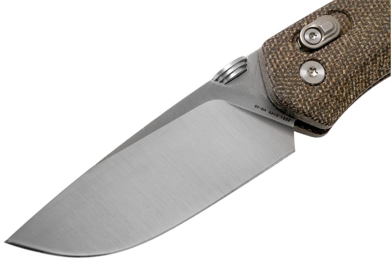 The James Brand The Carter, od green micarta, stainless zakmes KN108127-00