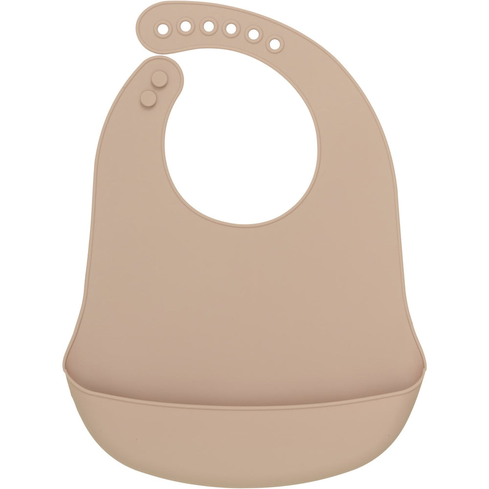 Køb CeLaVi Warm Taupe Silicon Hagesmæk (2-Pack)