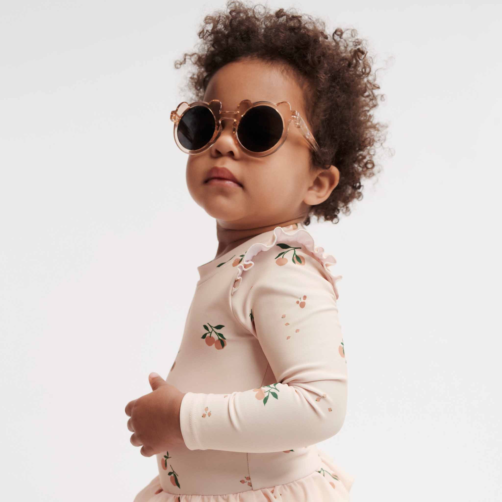 Sonnenbrille Darla Mr. Bear 1-3 Y Rose transparent