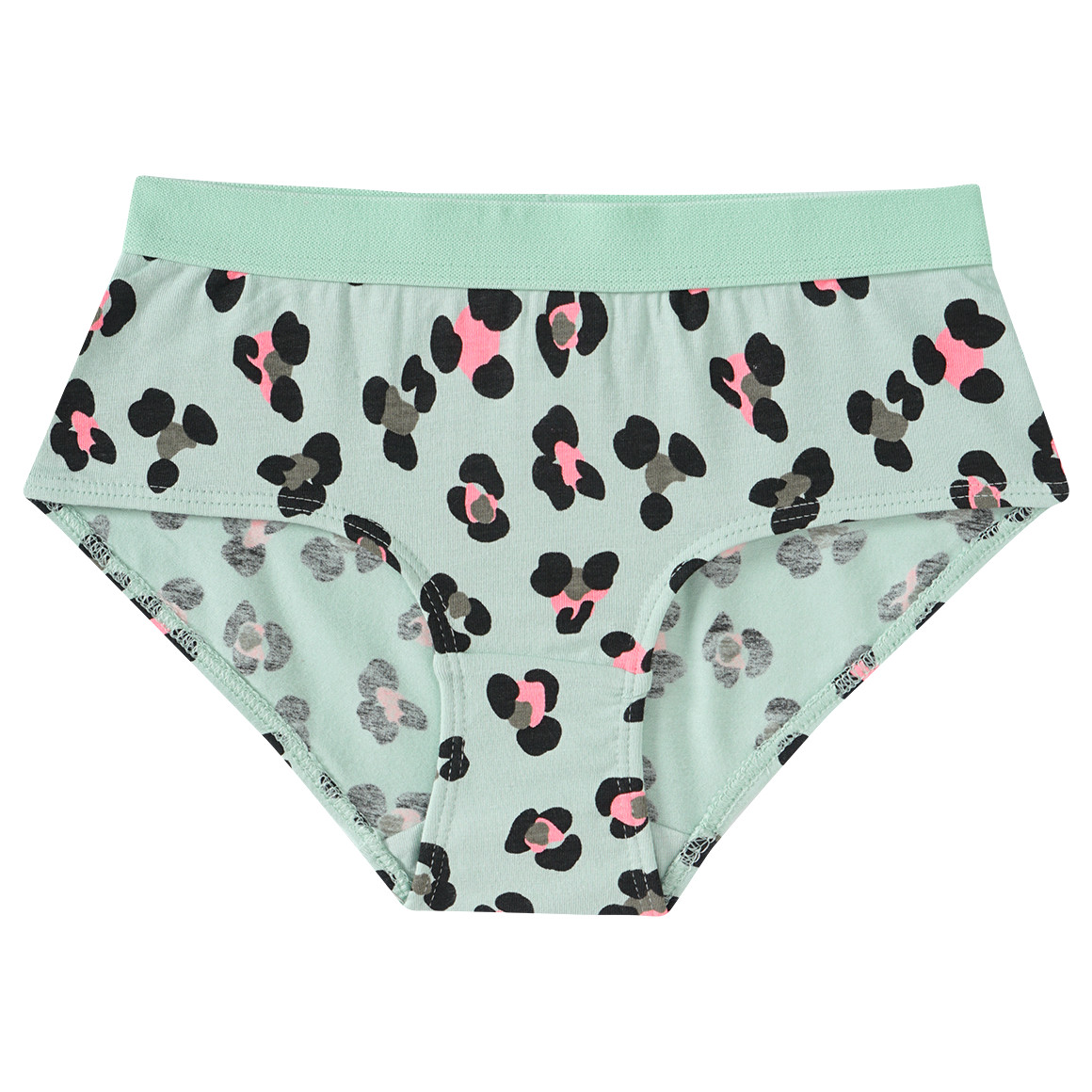 Yigga 3 Mädchen Pantys mit Elastikbund lila / flieder / grün