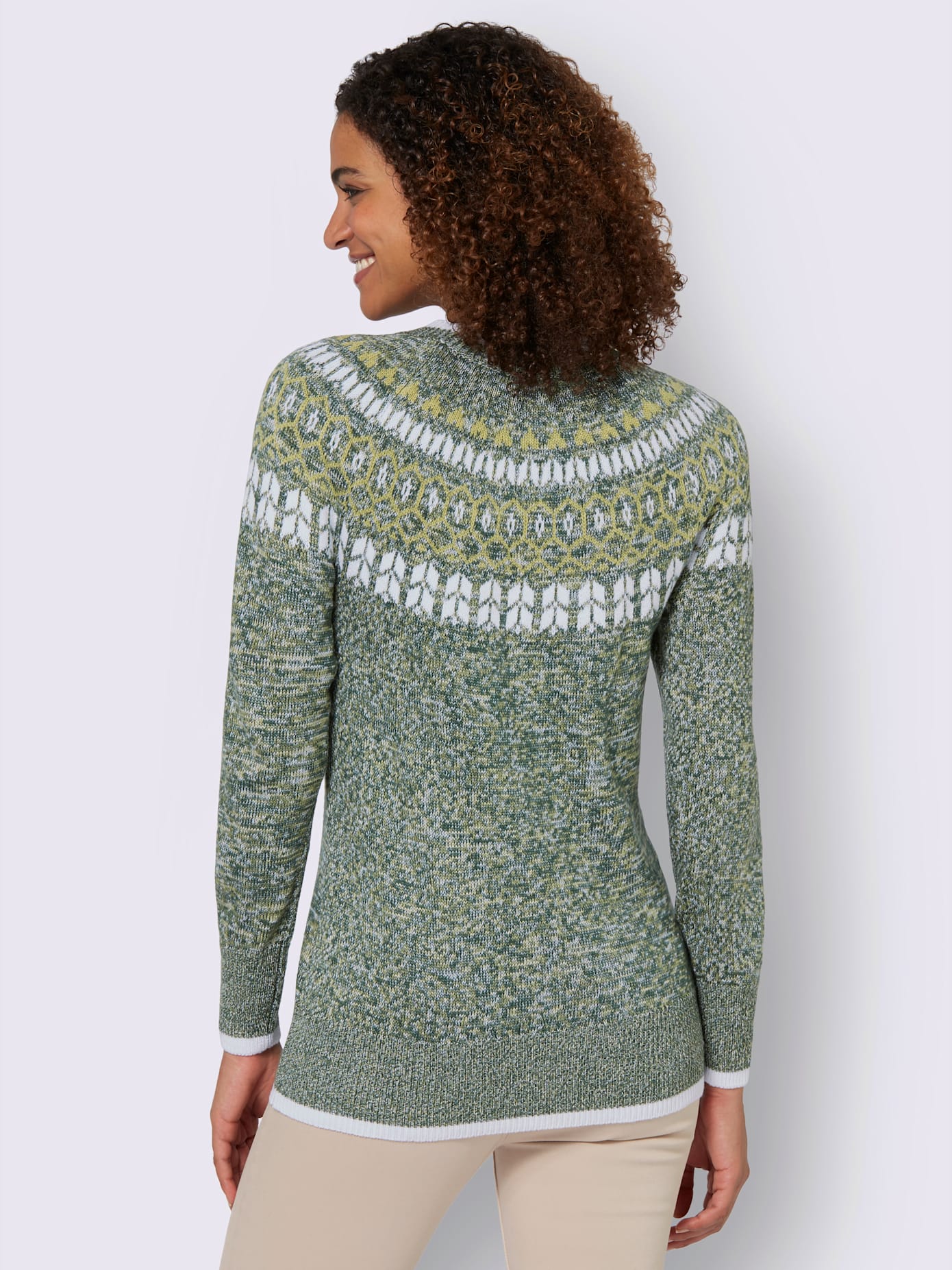 Pull norvégien pur coton