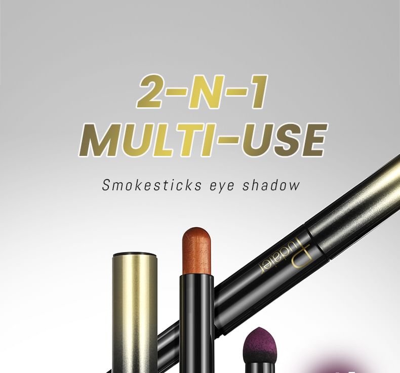 Pudaier - Dual-Ended Smokey Eyeshadow Stick - 6 kleuren