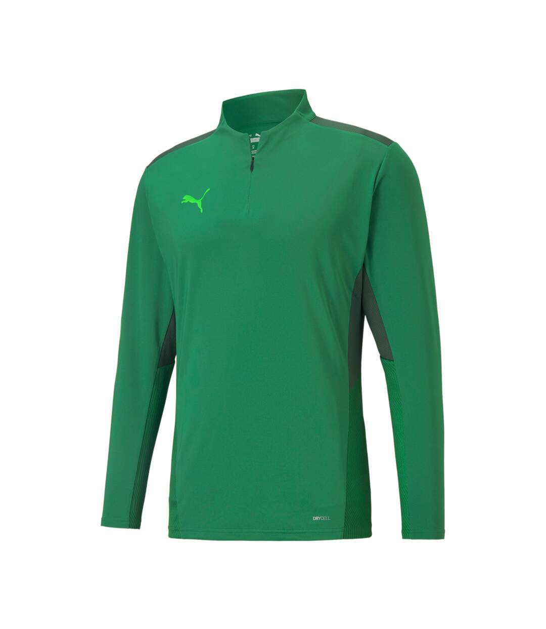 Sweat 1/4 zip Vert Homme Puma Cup