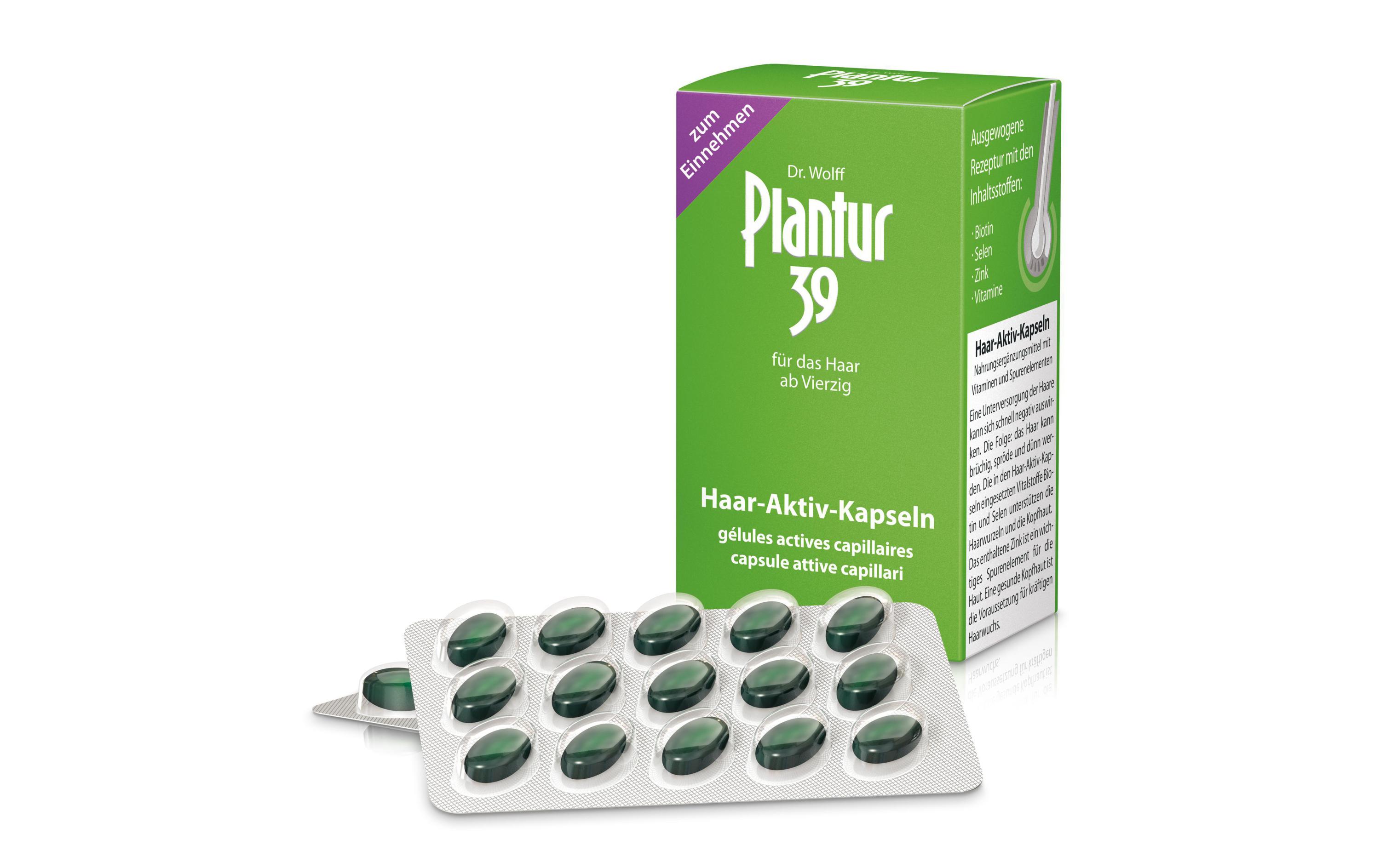 Haarkur Haar-Aktiv-Kapseln 60 StückHaar-Aktiv-Kapseln mit Vitaminen und Spurenelementen