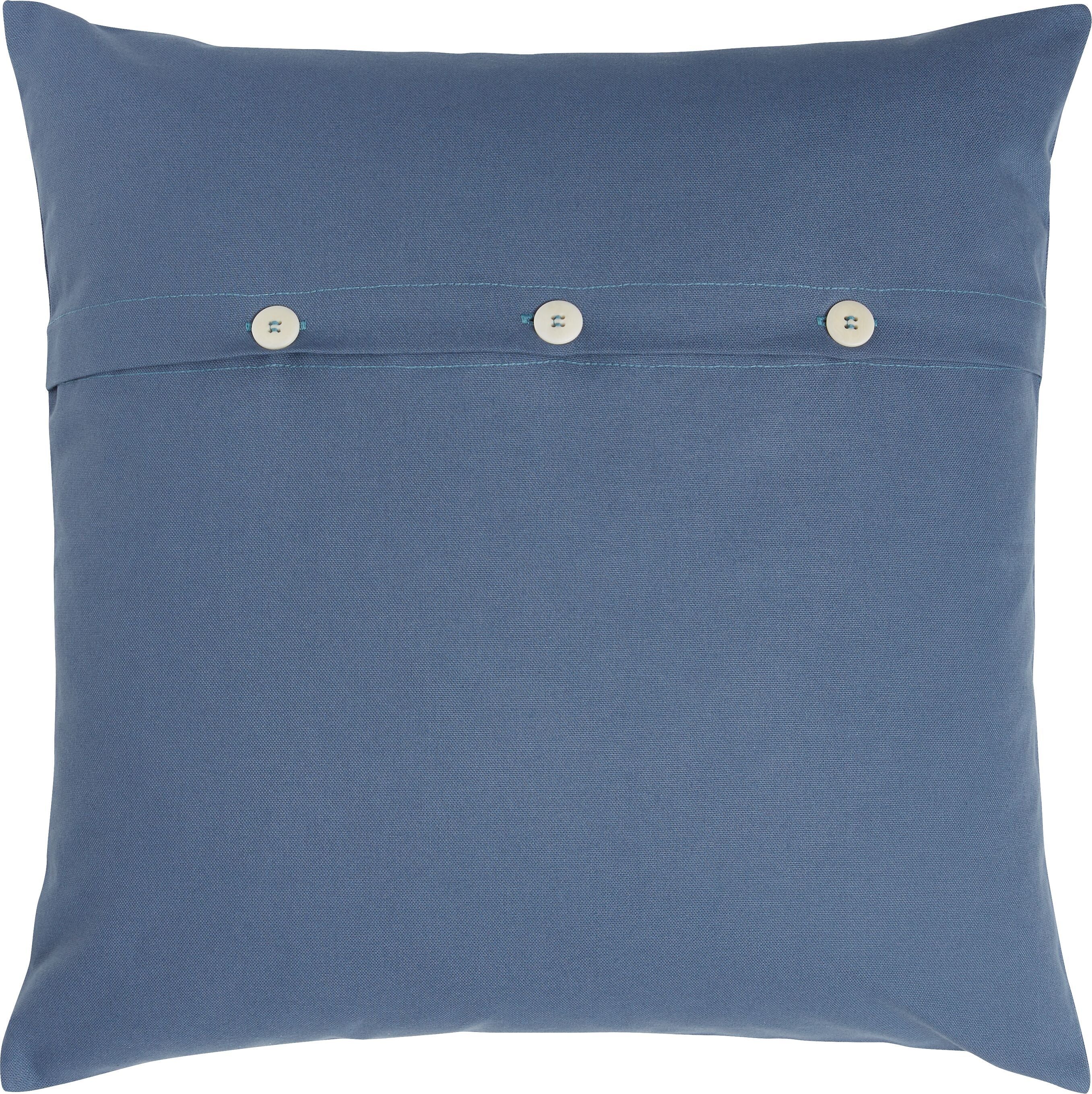 NEO Zierkissenhülle - Blau / B: 45.0 cm x H: 45.0 cm
