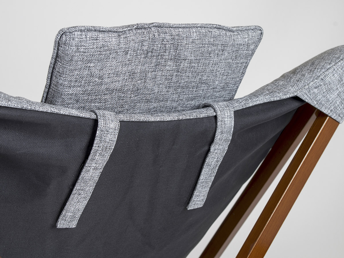 Bo-Camp Urban Outdoor Bloomsbury L vlinderstoel - Grey