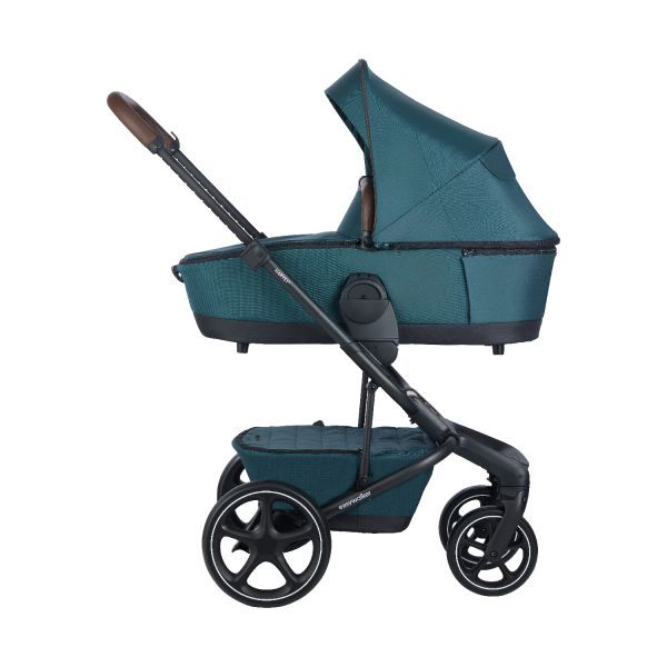 Easywalker Harvey 5 Premium Kinderwagen 4-in-1 - Mineral Grey | Maxi-Cosi Pebble 360 Pro 2 Autostoeltje | Maxi-Cosi FamilyFix 360 Pro
