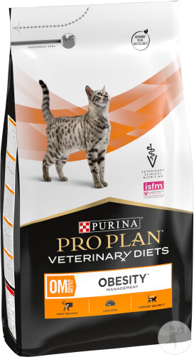 Pro Plan Veterinary Diets OM St/Ox Obesity Management Croquettes Pour Chat 5kg