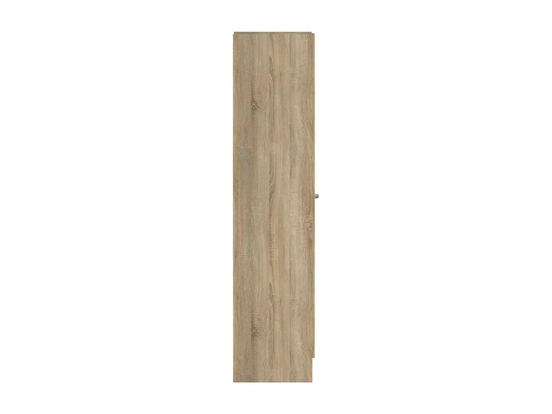 Grande Garde-robe Airone, Meubles de chambre, Penderie de plain-pied, Placard à vêtements, 49x47 h200 cm, Chêne