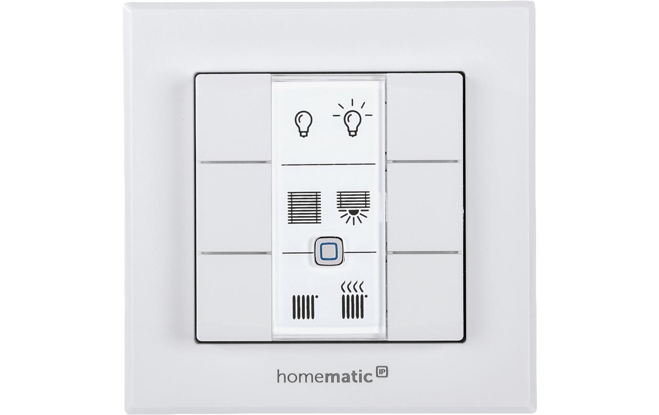 Smart Home Funk-Wandsender 6-fachSmart Home Wandtaster – HmIP-WRC6