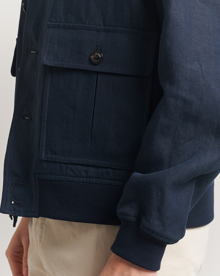 Valstar Valstarino Linen Jacket Navy