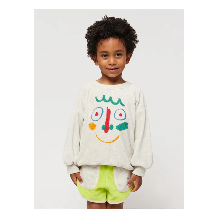 Bobo Choses Short Coton Bio Eponge | Vert anis