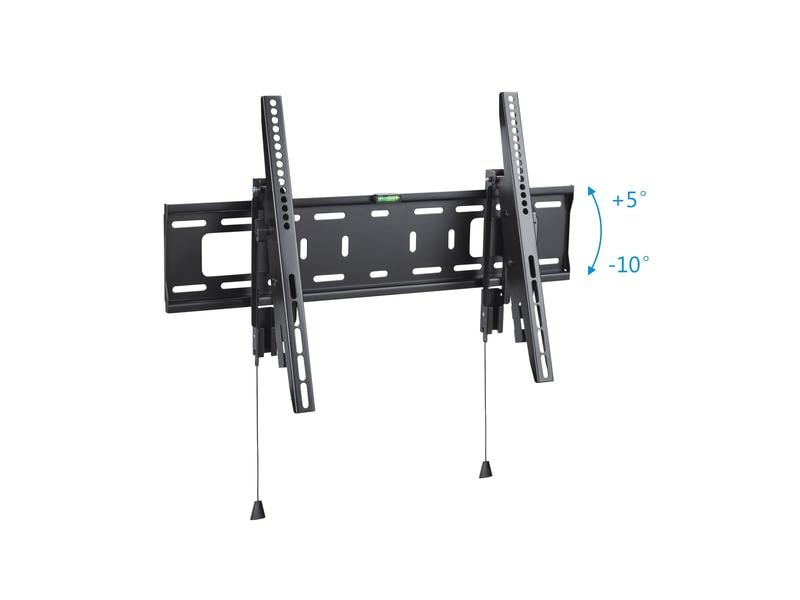 PureMounts Wandhalterung PM-BTL600 PureMounts, Schwarz TV Halterung – Tilt – VESA 200-600, Schwarz