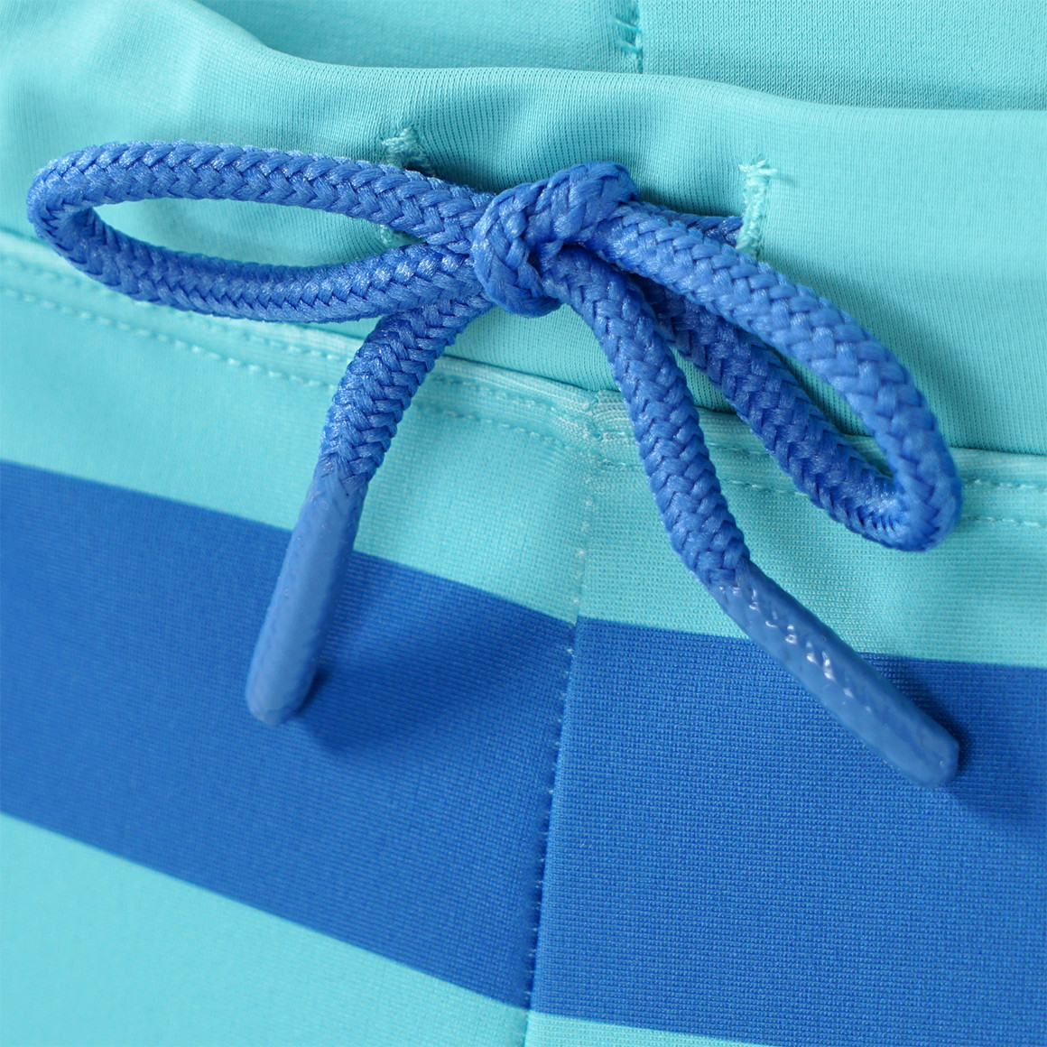 Famy Jungen Badehose mit Streifen türkis / blau
