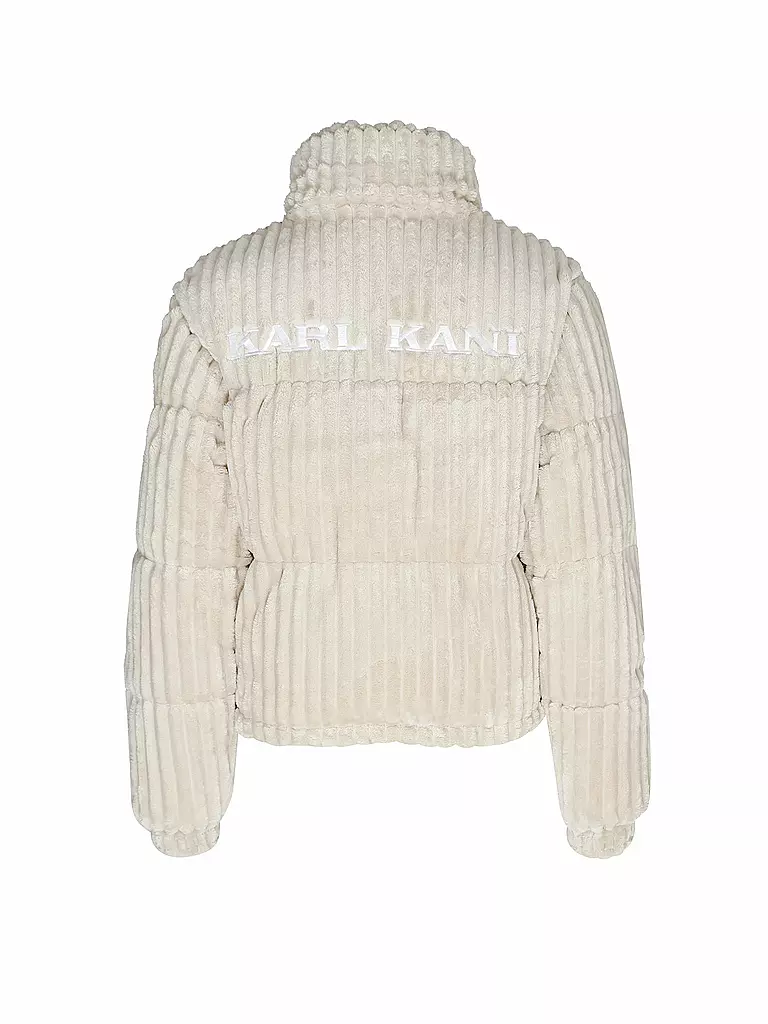 KARL KANI Steppjacke  creme