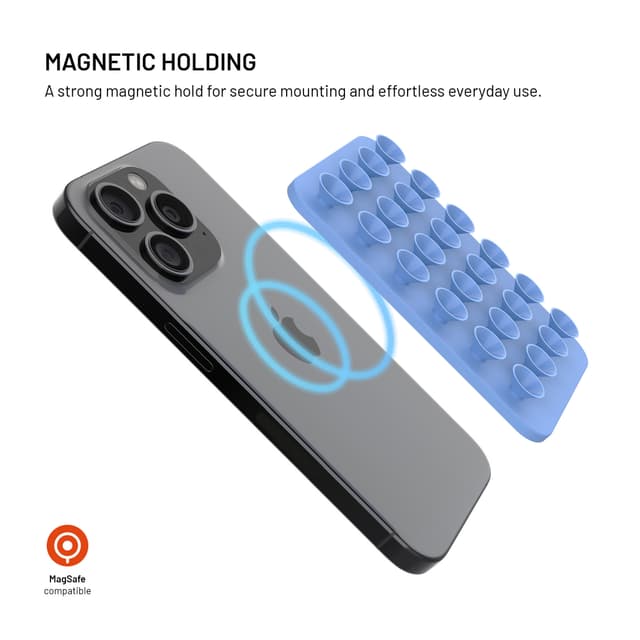 Fixed MagMate sugekopholder (blå)