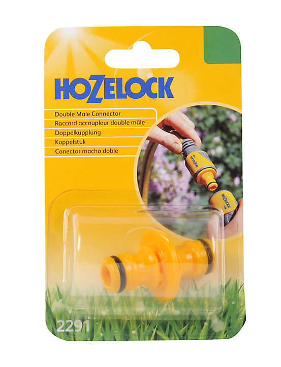 Accoupleur double male Hozelock