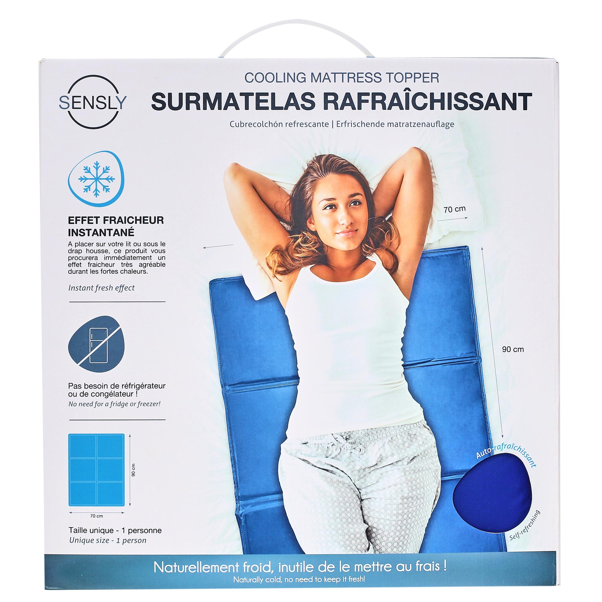 SURMATELAS RAFRAICHISSANT 70X90CM