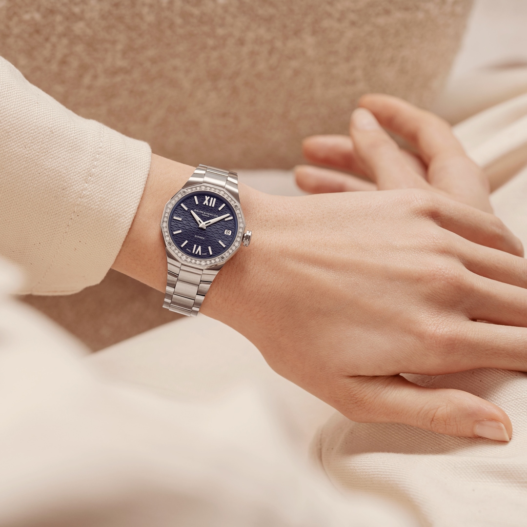 Baume et Mercier Riviera 10765 Quarz Diamonds Ø 33mm