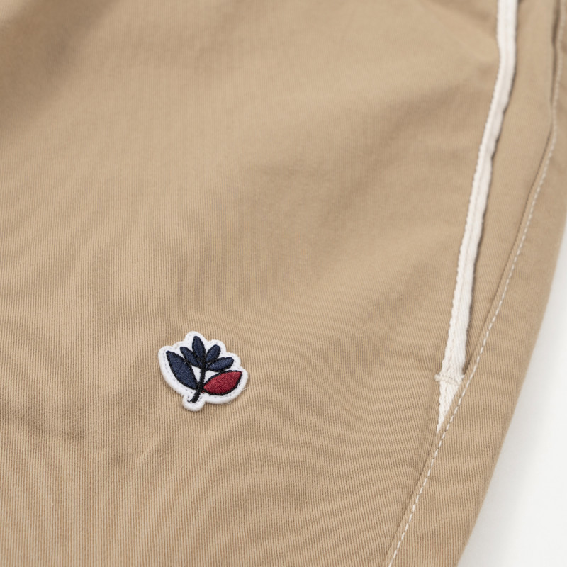 PANTALON À COUTURE LÂCHE - BEIGE