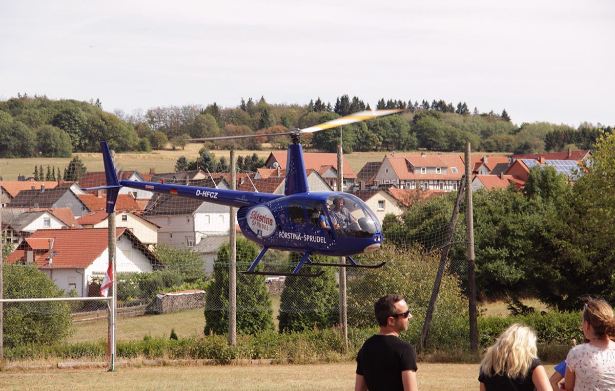 Hubschrauber selber fliegen Speichersdorf