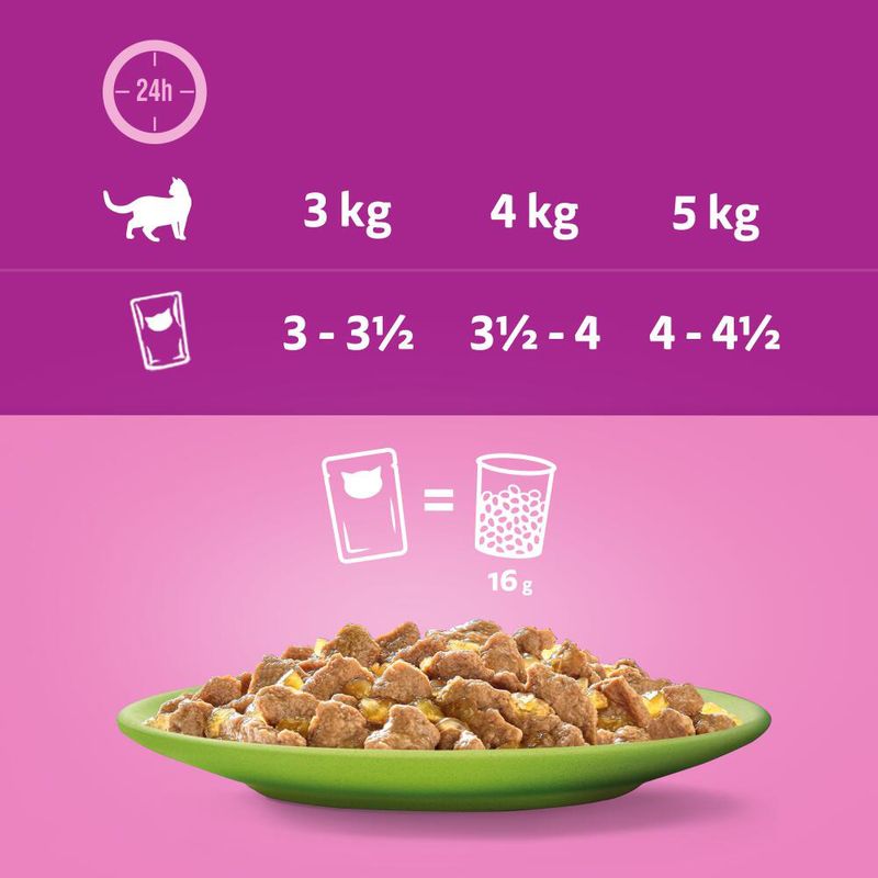 Whiskas 1+, Adult 96 x 85 g