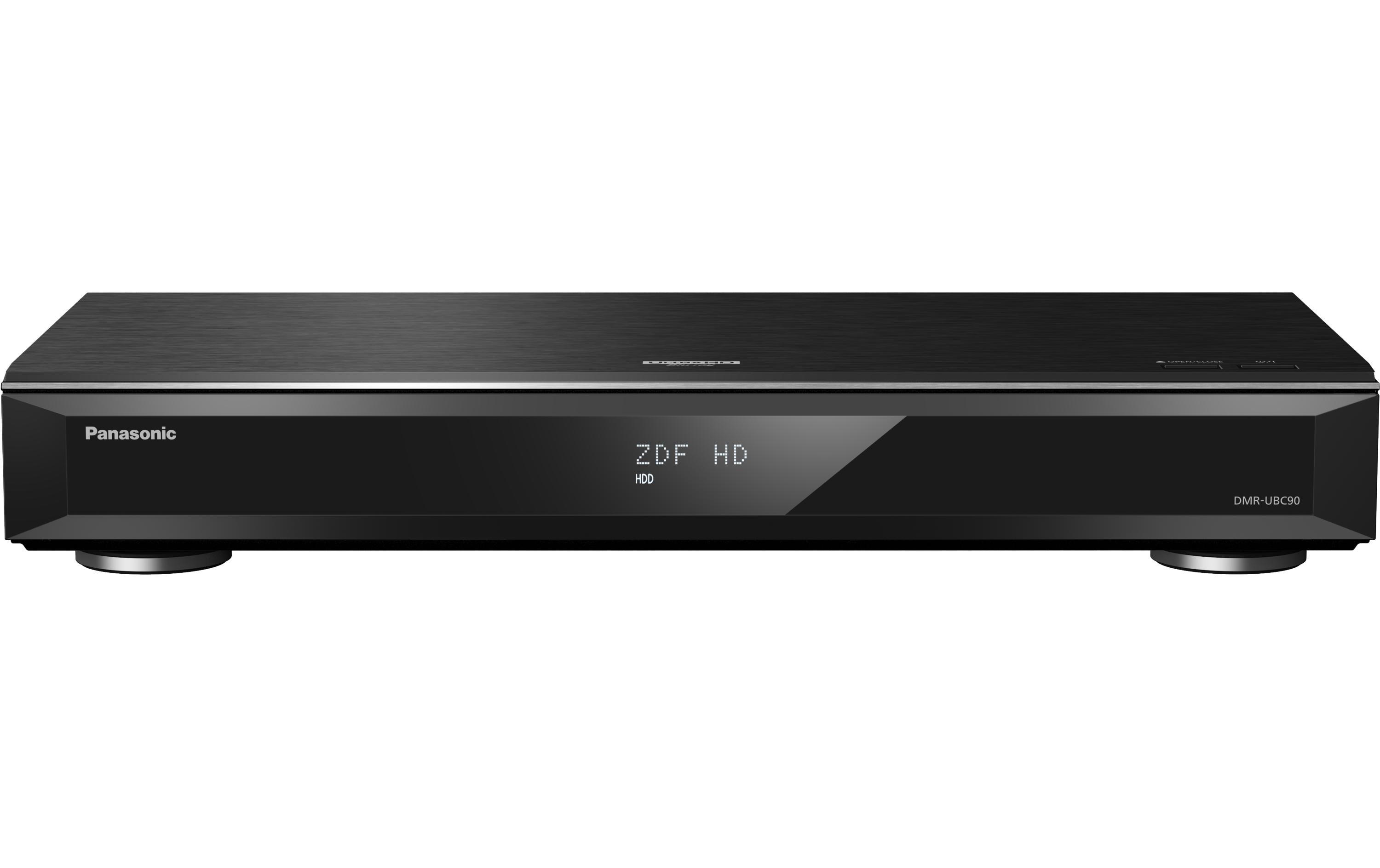 Blu-ray Recorder DMR-UBC90 Schwarz<br>Der Videorecorder für das UHD-Zeitalter