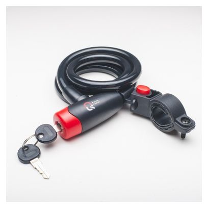 Antivol Câble Qloc Security SPK-15-150 | 15 x 1500 mm   Support