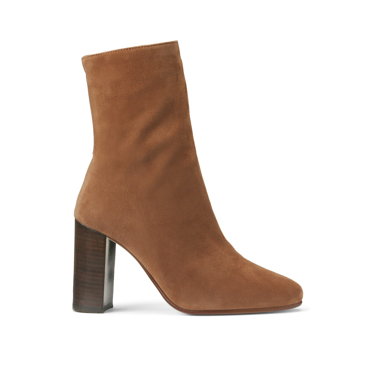 JONAK<br>Bottines em couro veludo Valoris