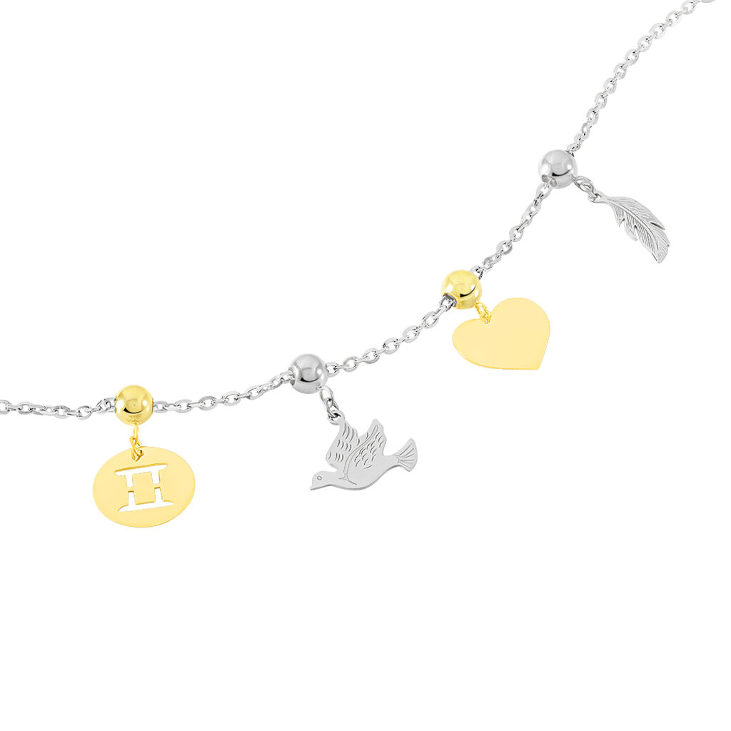 Charms Hedy Or Blanc