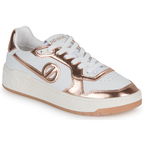 No Name - KELLY SNEAKER - Blanc / Rose Doré