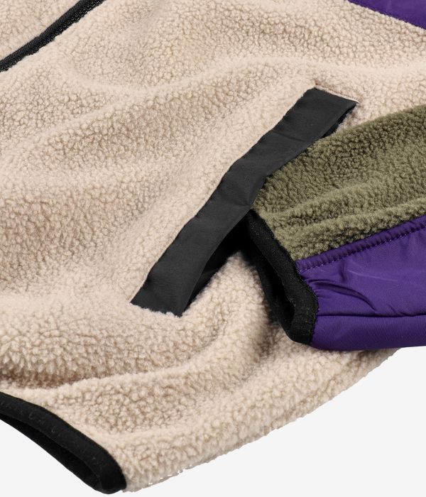 Iriedaily Auf Deck Fleece Jacke (deep purple)