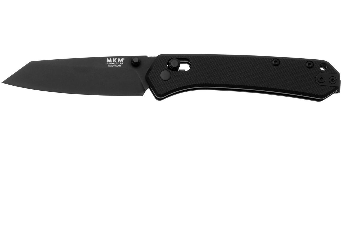 MKM Yipper YP-GBKB Black MagnaCut, Black G10 zakmes, Ben Petersen design