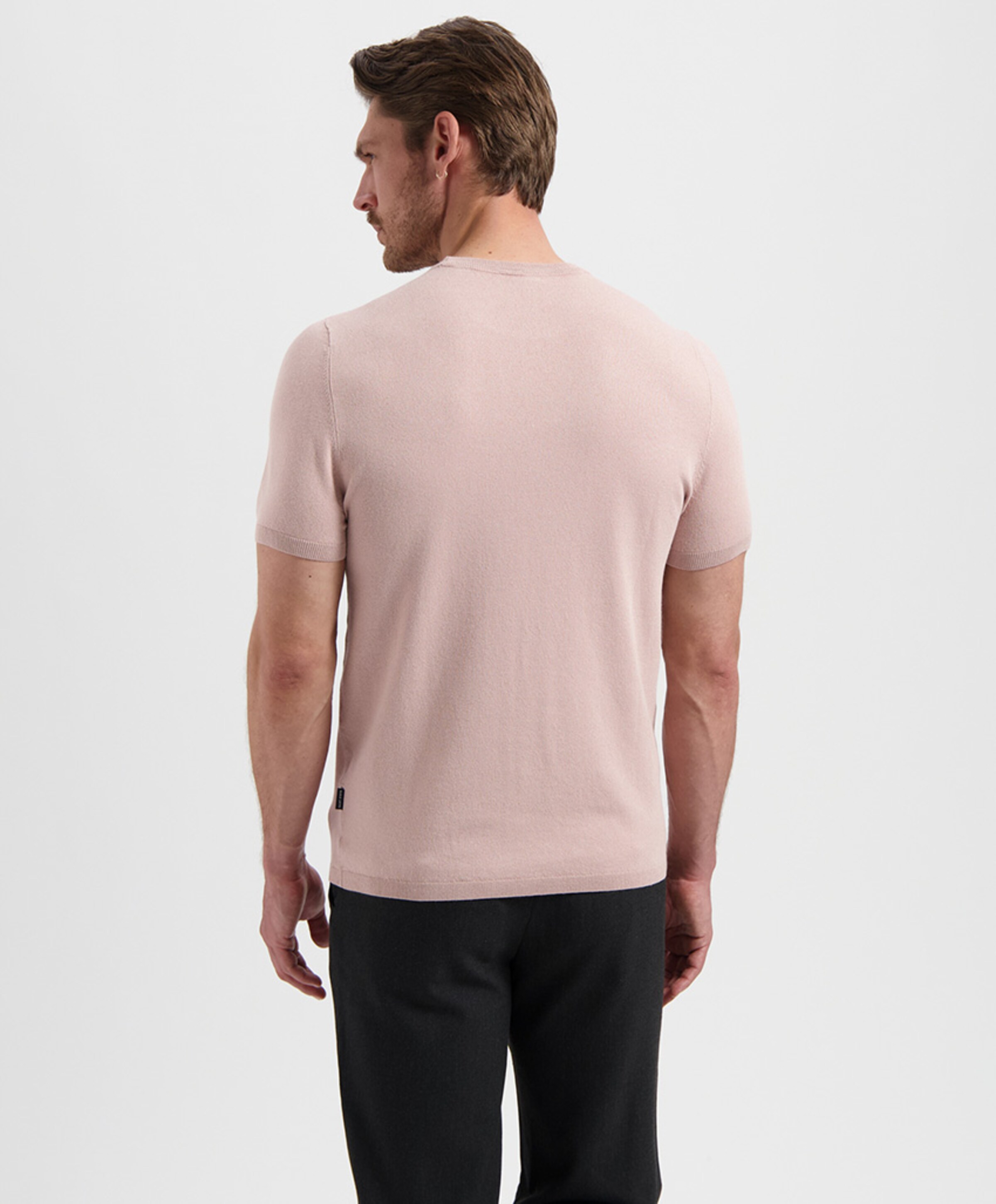 Saint Steve Heren T-shirt roze
