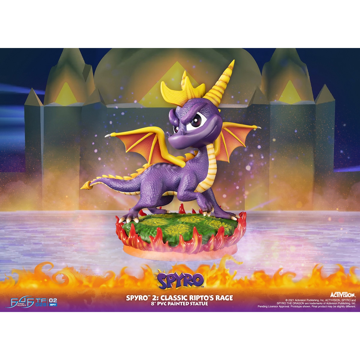 First 4 Figures Spyro 2: Classic Ripto’s Rage actionfigur (Spyro)