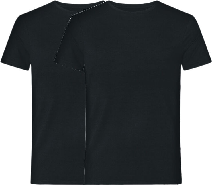 Resteröds BAMBOO 2-PACK TEE Sort
