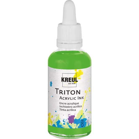KREUL Triton Acrylic Ink Gelbgrün 50 ml