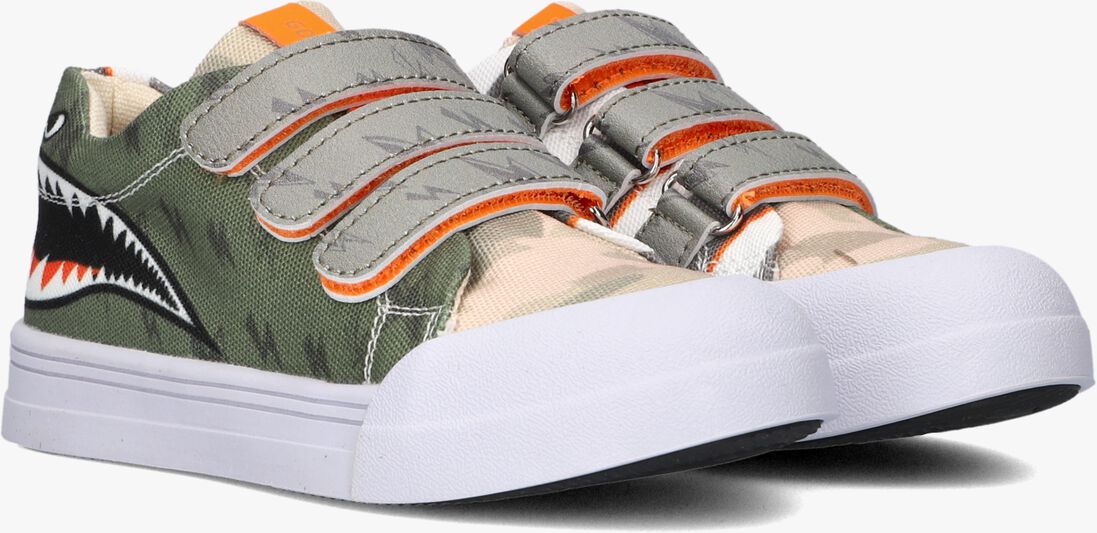 GO BANANAS groene go bananas lage sneakers shark