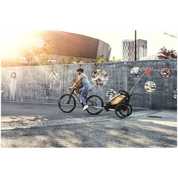 THULETHULE   Chariot LITE Double alu/agave